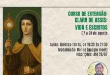 Inscreva-se no curso “Clara de Assis: vida e escritos” com frei Marcos Roberto, OFMCap