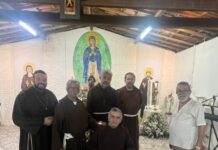 Franciscanos Filhos de Maria recebem visita da Relíquia do Pai Seráfico em Bezerros, PE