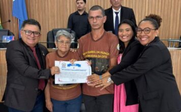 Everton Lopes, OFS, recebe Moção de Aplausos e Reconhecimento por sua contribuição na Diocese de Óbidos