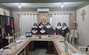 Encontro da equipe de Formação Inicial da Federação das Irmãs Clarissas